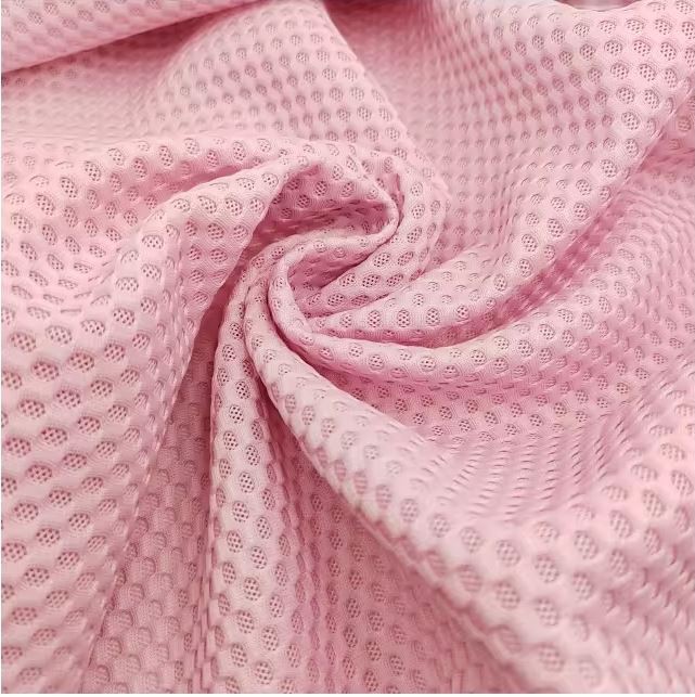 3D Spacer Mesh 100 Polyester Backpack Mesh Fabric